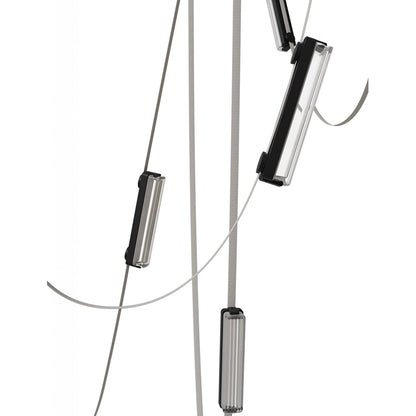 Avenue Fremont Belt 7-Lt 826"L Pendant, Ivory/Ribbed Bars - AEHF7207-G400-IVY