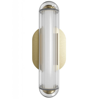 Avenue Lighting Nautilus 1 Light 16" Wall Sconce, Aged Brass