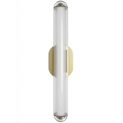 Avenue Lighting Nautilus 1 Light 24" Wall Sconce, Aged Brass