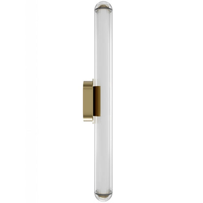 Avenue Lighting Nautilus 1 Light 32" Wall Sconce, Aged Brass