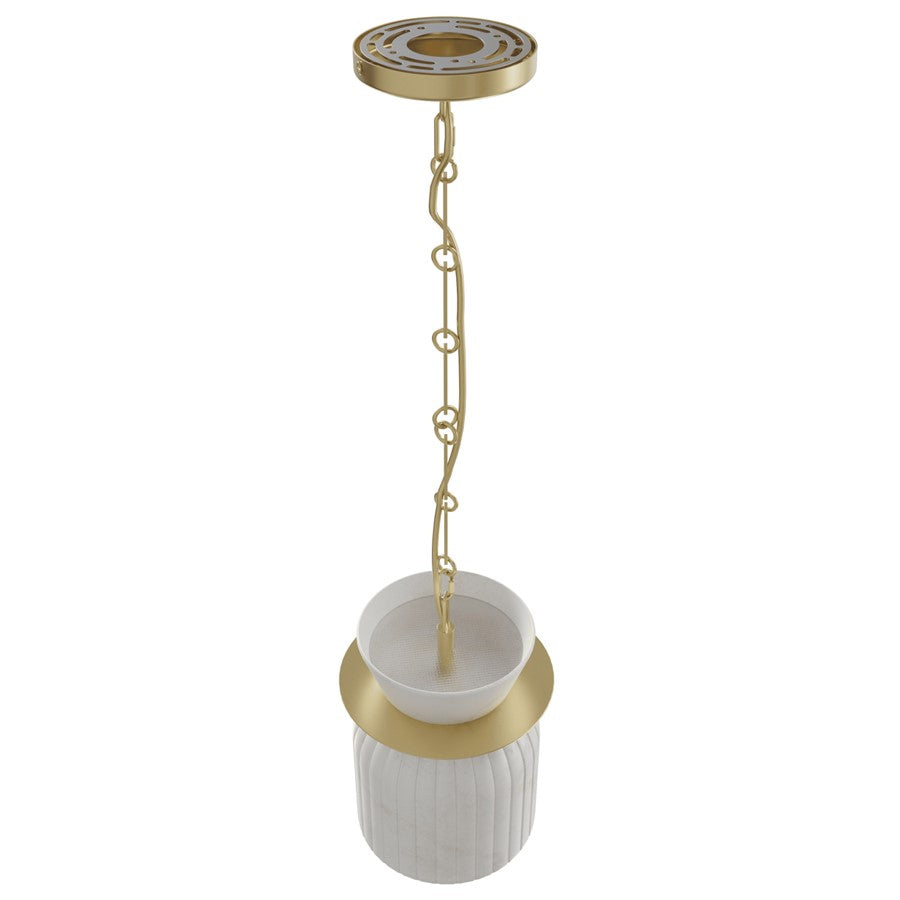 Avenue Lighting Westwood AC LED 10" Pendant, Brass