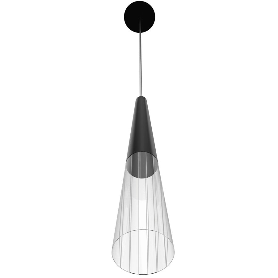 Avenue Lighting Encino 1 Light 15" Pendant, Gun Metal