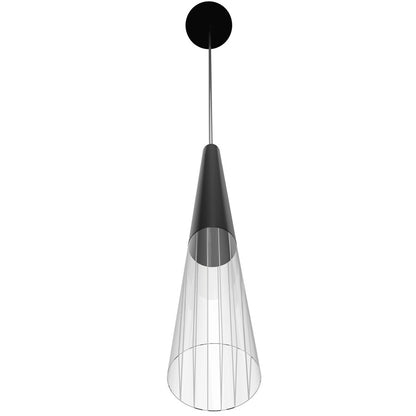 Avenue Lighting Encino 1 Light 15" Pendant, Gun Metal