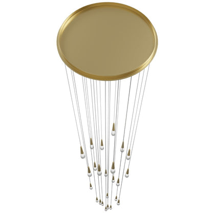 Avenue Lighting Encino 25Lt 177" Pendant/Multi Port , Brushed Brass