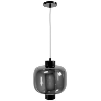 Avenue Lighting Cosmopolitan 1 Light 12" Pendant, Gun Metal