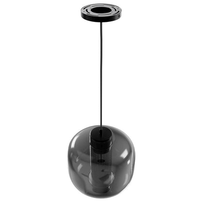 Avenue Lighting Cosmopolitan 1 Light 12" Pendant, Gun Metal