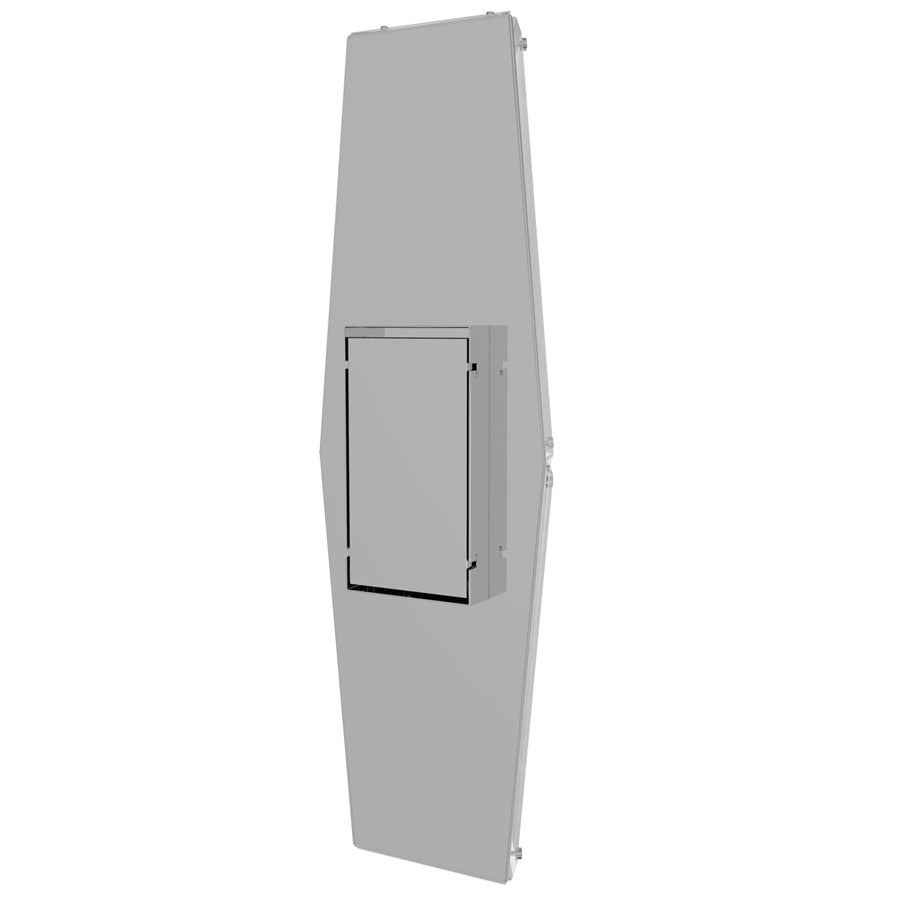 Avenue Lighting Seoul LED Light 24" Wall Sconce, Chrome