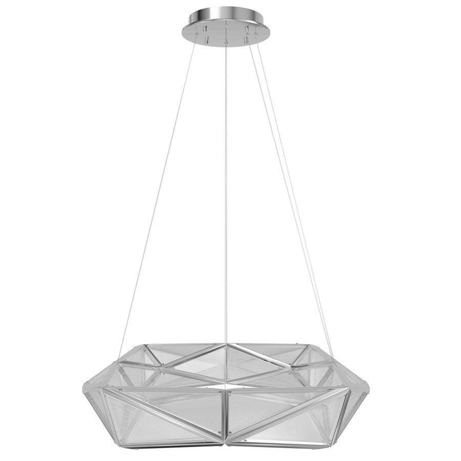 Avenue Lighting Seoul LED Light 35" Pendant, Chrome