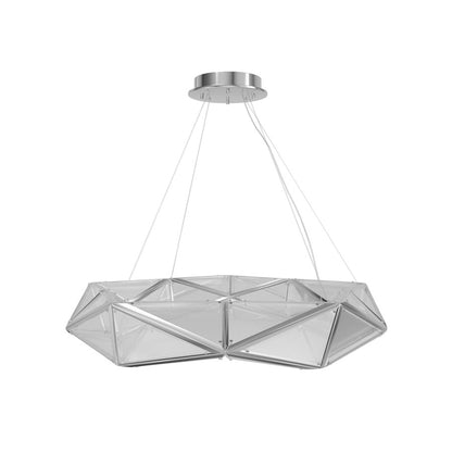 Avenue Lighting Seoul Integrated LED Light 9" Pendant, Chrome