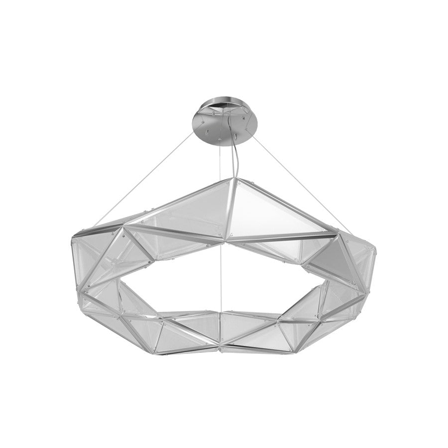 Avenue Lighting Seoul Integrated LED Light 9" Pendant, Chrome