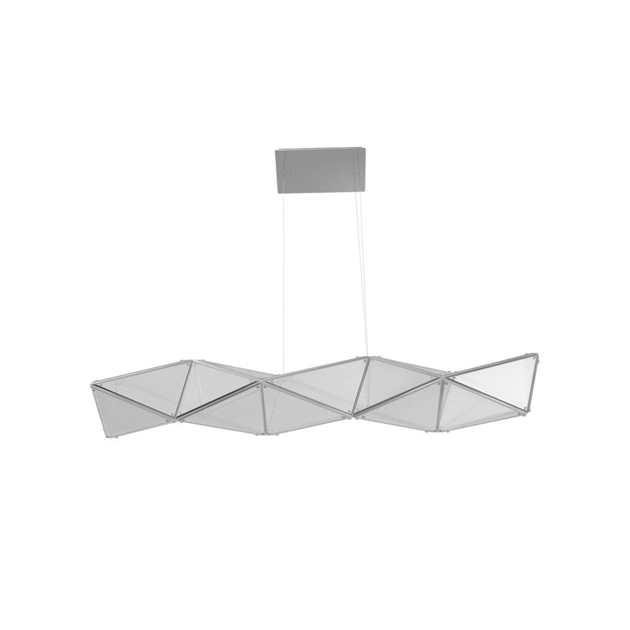 Avenue Lighting Seoul LED Light 55" Pendant, Chrome