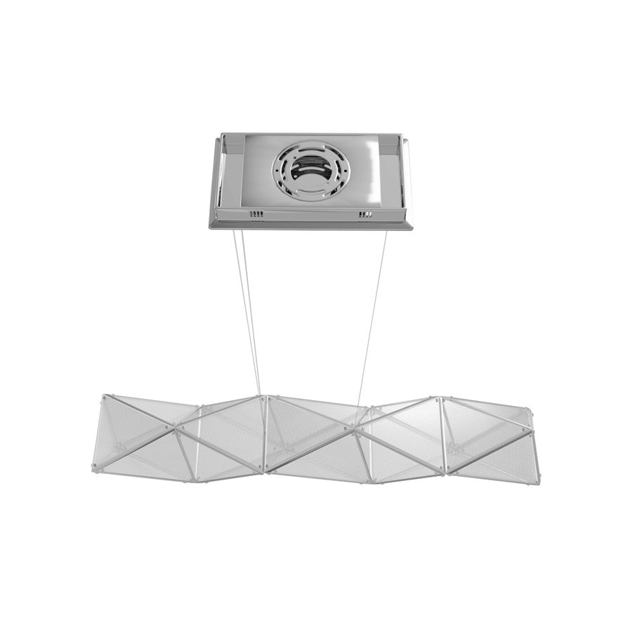 Avenue Lighting Seoul LED Light 55" Pendant, Chrome
