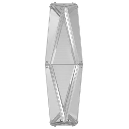 Avenue Lighting Seoul LED Light 8" Wall Sconce, Chrome
