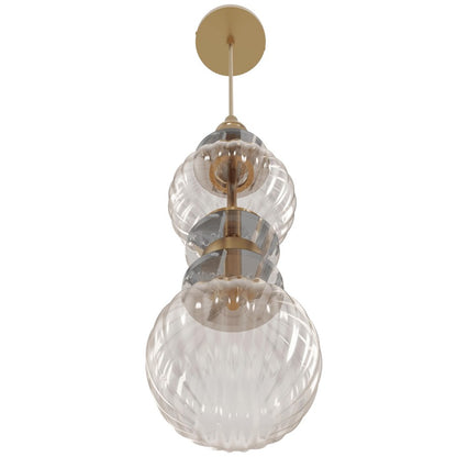 Avenue Lighting Avra Integrated AC LED Light 18" Pendant, Aged Brass