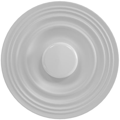 Avenue Lighting Cosmopolitan 12in 1-Light Wall Sconce | Modern White Metal Ripple Design | Bedroom & Hallway Accent Light | Model HF7999-WHT