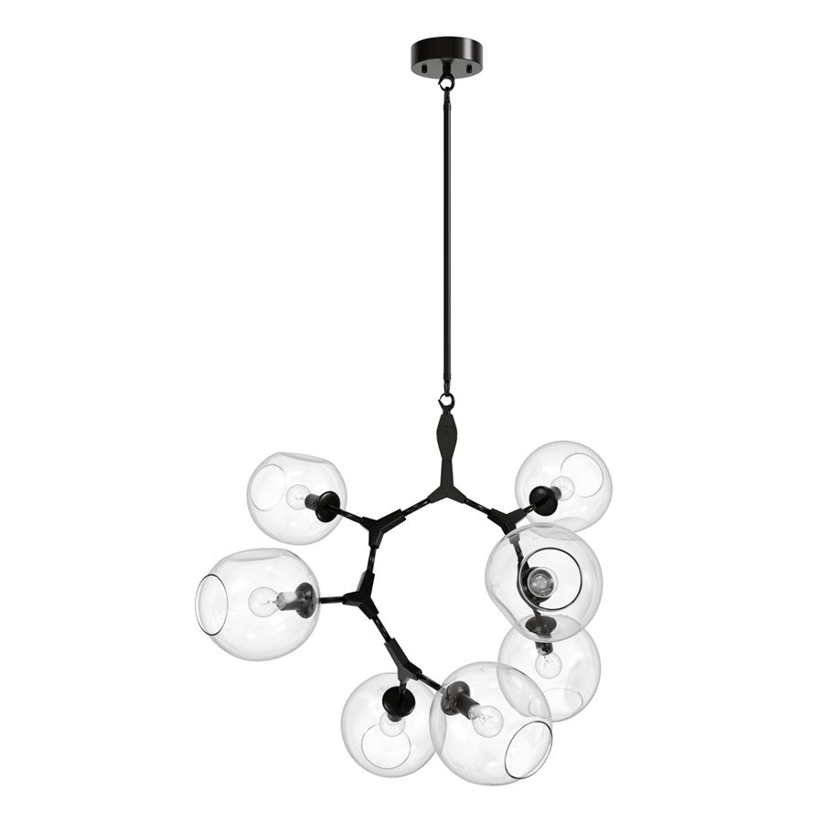 Avenue Lighting Fairfax Ave. 7 Light 26" Chandelier, Dark Bronze