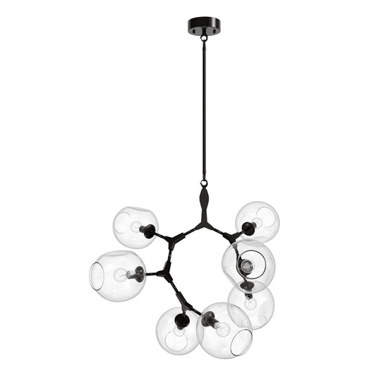 Avenue Lighting Fairfax Ave. 7 Light 26" Chandelier, Dark Bronze