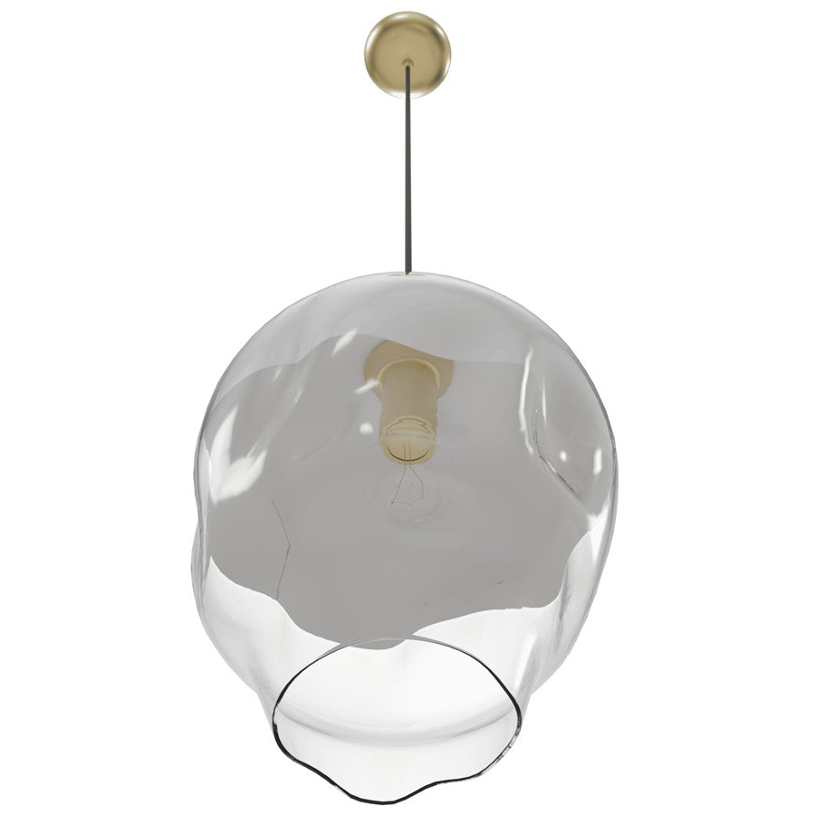 Avenue Lighting Sonoma Ave. 1 Light 171" Pendant, Brushed Brass