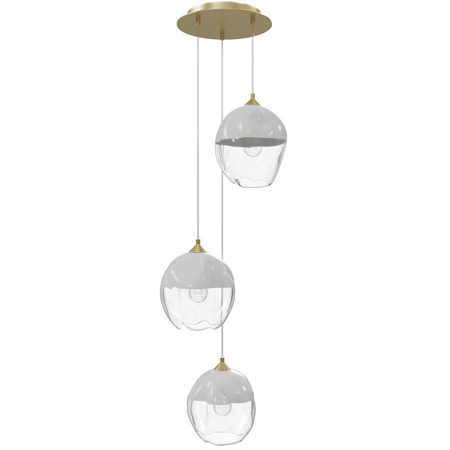 Avenue Lighting Sonoma Ave. 3Lt 210" Pendant/Multi Port, Brass