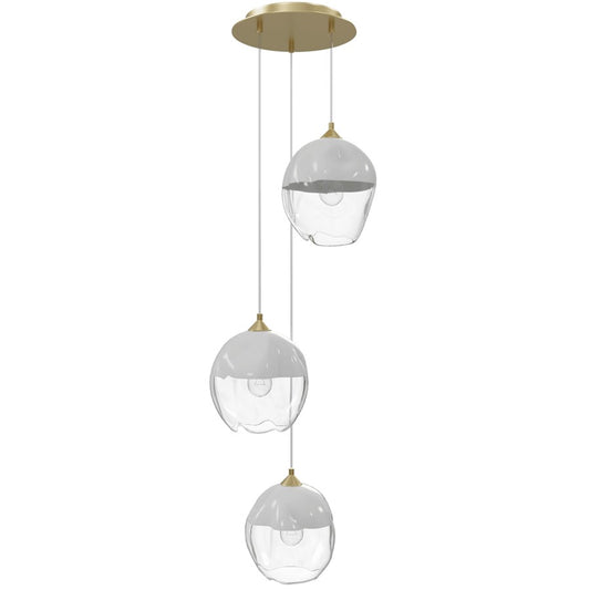 Avenue Lighting Sonoma Ave. 3Lt 210" Pendant/Multi Port, Brass