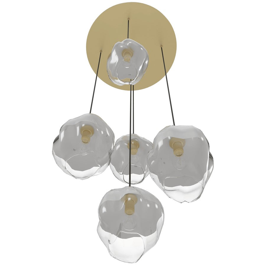 Avenue Lighting Sonoma Ave. 5Lt 210" Pendant/Multi Port, Brass