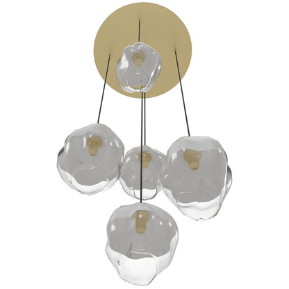 Avenue Lighting Sonoma Ave. 5Lt 210" Pendant/Multi Port, Brass