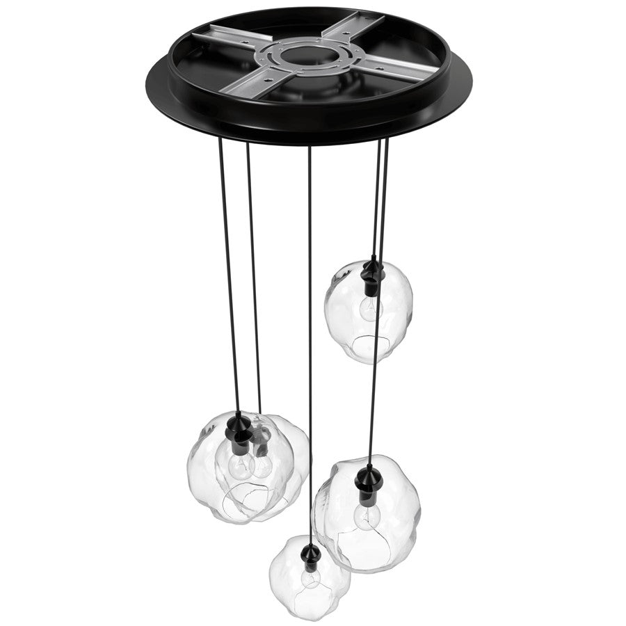 Avenue Lighting Sonoma Ave. 5Lt 210" Pendant, Dark Bronze