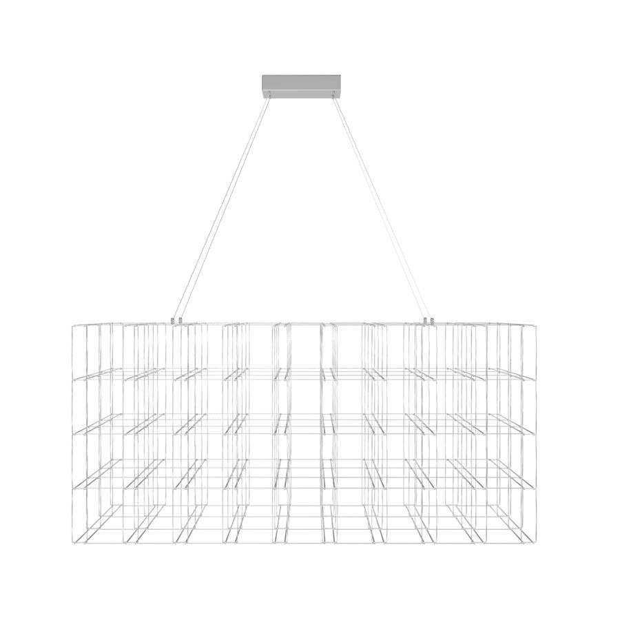 Avenue Lighting Argyle Ave. 200 Light 24" Chandelier, Chrome