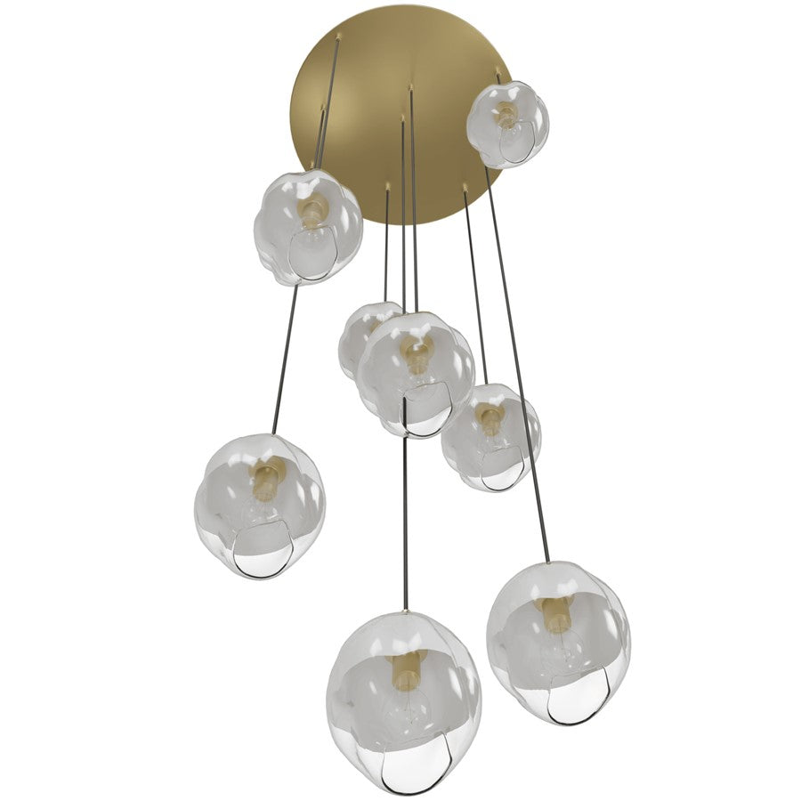 Avenue Lighting Sonoma Ave. 9Lt 210" Pendant/Multi Port, Brass