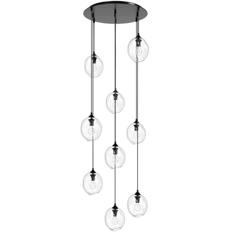 Avenue Lighting Sonoma Ave. 9Lt 210" Pendant, Dark Bronze