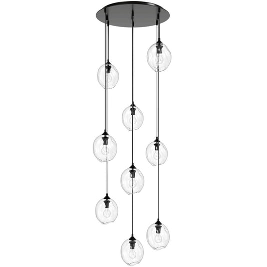 Avenue Lighting Sonoma Ave. 9Lt 210" Pendant, Dark Bronze