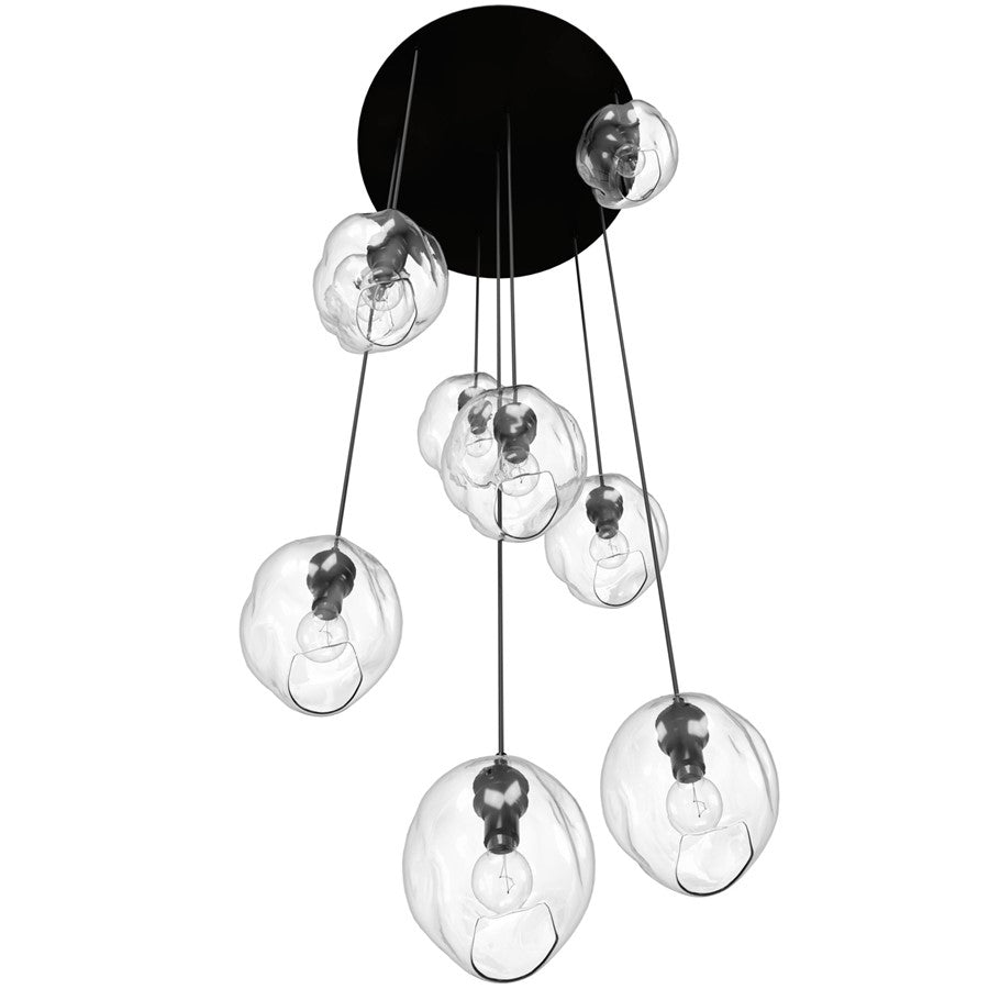 Avenue Lighting Sonoma Ave. 9Lt 210" Pendant, Dark Bronze
