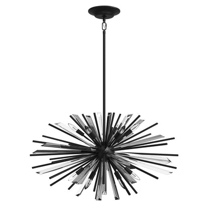 Avenue Lighting Palisades Ave. 8 Light 18" Chandelier, Black