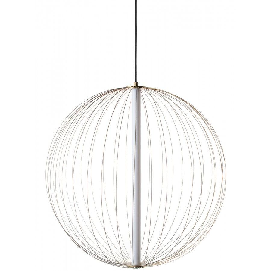 Avenue Lighting Delano Integrated LED Light 164" Pendant, Gold