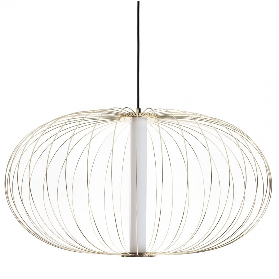 Avenue Lighting Delano Integrated LED Light 11" Pendant, Gold