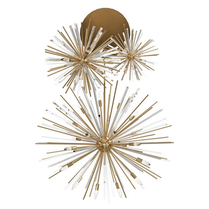 Avenue Lighting Palisades Ave. 36Lt 217" Chandelier, Brass/Champagne