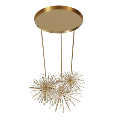 Avenue Lighting Palisades Ave. 36Lt 217" Chandelier, Brass/Champagne