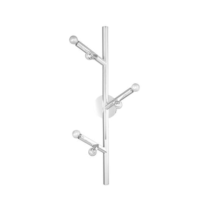 Avenue Lighting The Oaks 6 Light 36" Wall Sconce, Polished Nickel