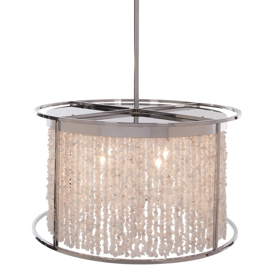 Avenue Lighting Soho 24"W Drum Pendant, Silver - AEHF9003-SLV