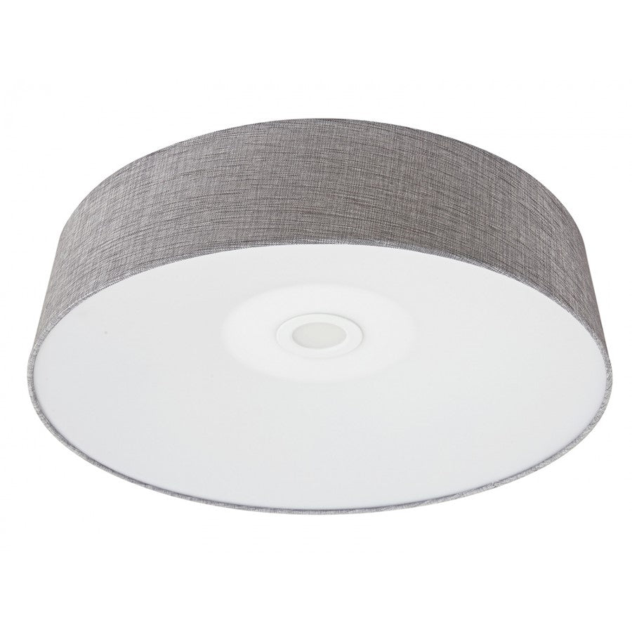 Avenue Lighting Cermack St. LED 24" Flush Mount/Sconce, Grey Linen