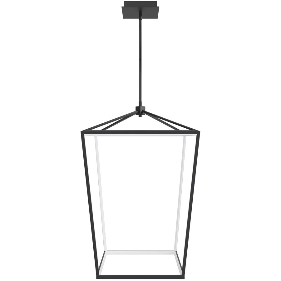 Avenue Lighting Park Ave. Integrated LED Light 27" Pendant, Black