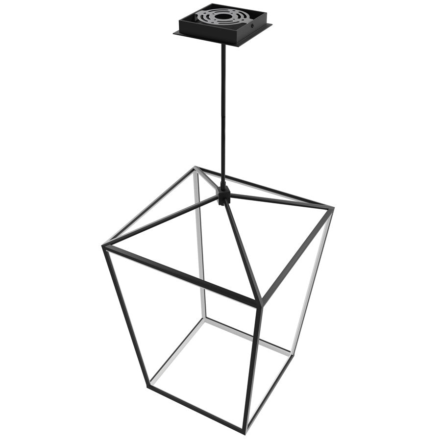 Avenue Lighting Park Ave. Integrated LED Light 27" Pendant, Black