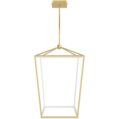 Avenue Lighting Park Ave. Integrated LED Light 27" Pendant, Gold