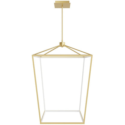 Avenue Lighting Park Ave. LED Light 42" Cage Pendant, Gold