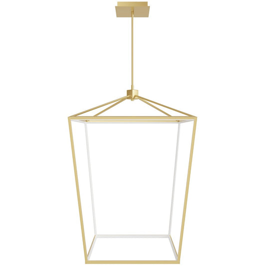 Avenue Lighting Park Ave. LED Light 42" Cage Pendant, Gold