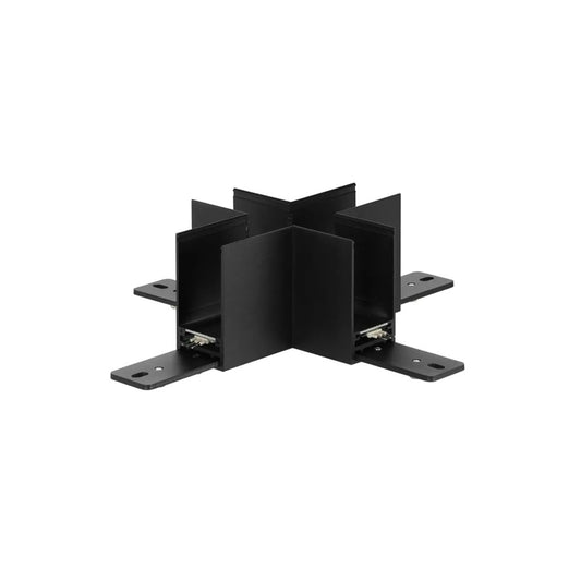 Avenue Lighting Magnetix Surface Mount Cross Corner - AEML1001-SM-BK