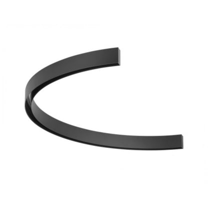 Avenue Lighting Magnetix 1/2 Curved Track 39.5"L 200W Max - AEML180-CSM-BLK