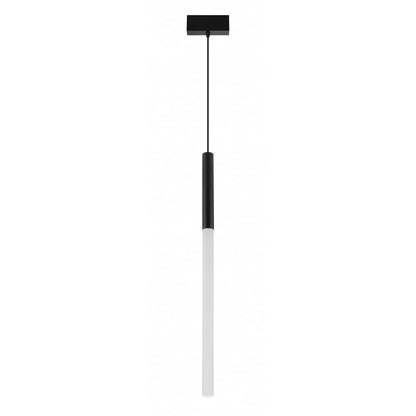 Avenue Magnetix 14"H Mini LED Pendant/Acrylic White Diffuser 5W - AEML5558-BK