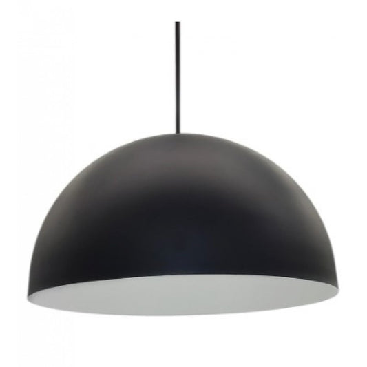 Avenue Lighting Magnetix 12"W Dome-Shaped LED Pendant 10W - AEML5562-BK-WHT