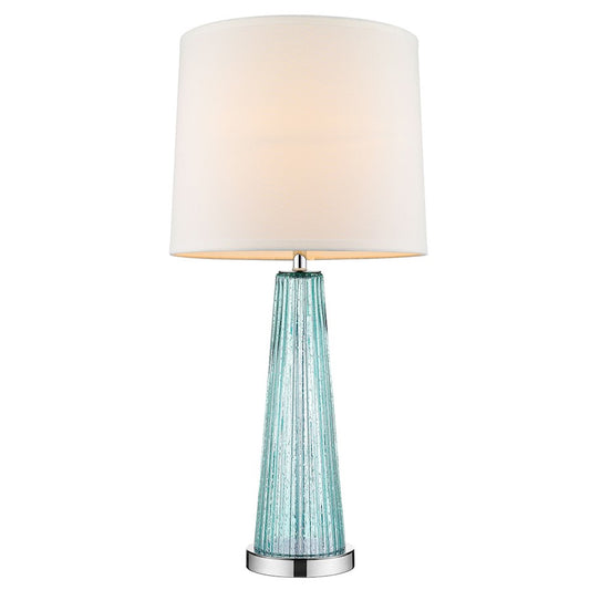 Chiara 14" Table Lamp, Chrome
